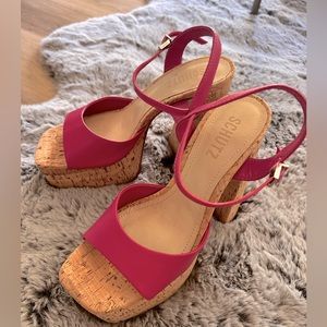 Schutz Glayce Napa Leather Sandal- Brand New